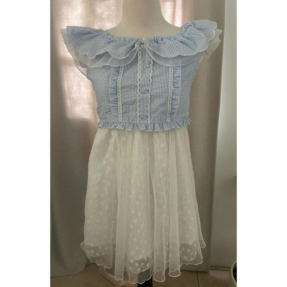 Liz Lisa Babydoll Mini Dress, size 0,  bust measures 36”